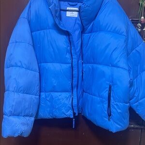 Old Navy Blue Puffer Jacket